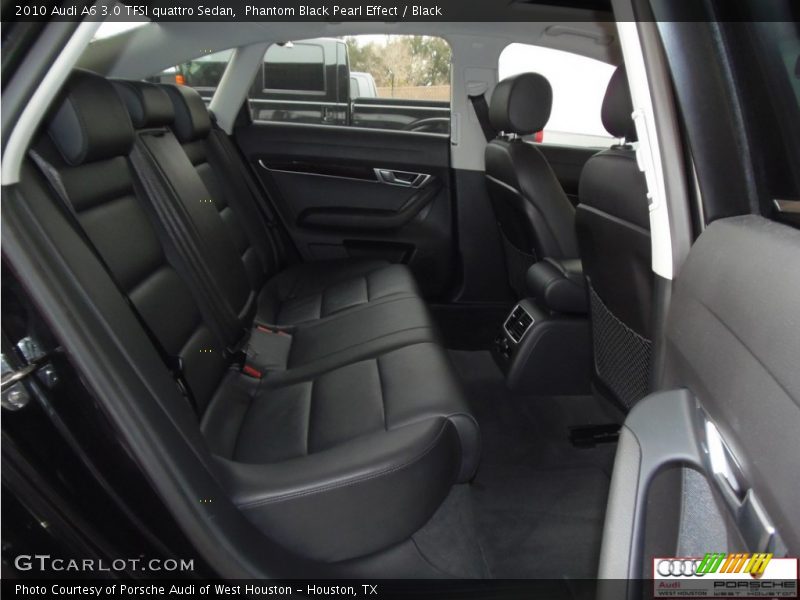 Phantom Black Pearl Effect / Black 2010 Audi A6 3.0 TFSI quattro Sedan