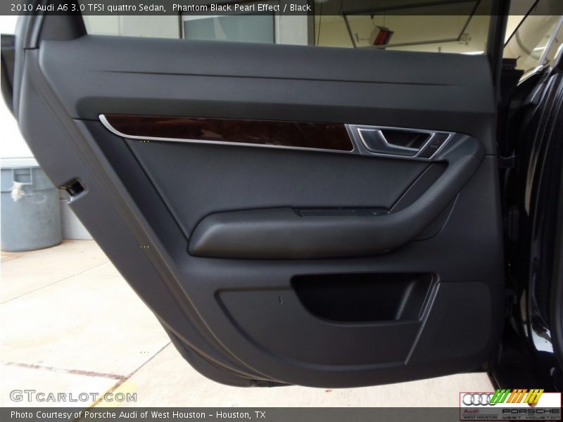 Phantom Black Pearl Effect / Black 2010 Audi A6 3.0 TFSI quattro Sedan