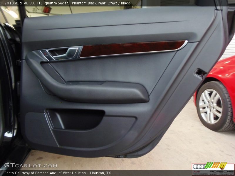 Phantom Black Pearl Effect / Black 2010 Audi A6 3.0 TFSI quattro Sedan