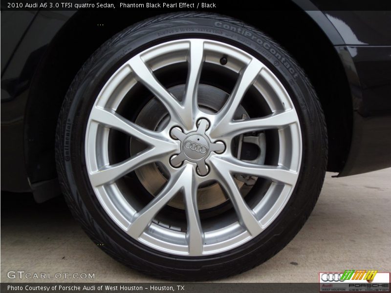 Phantom Black Pearl Effect / Black 2010 Audi A6 3.0 TFSI quattro Sedan
