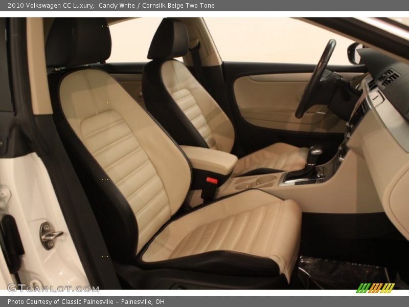 Candy White / Cornsilk Beige Two Tone 2010 Volkswagen CC Luxury