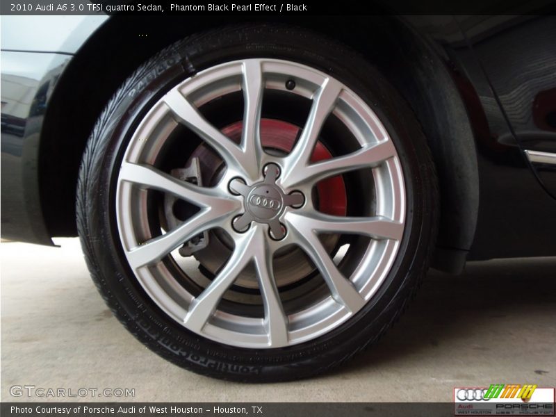 Phantom Black Pearl Effect / Black 2010 Audi A6 3.0 TFSI quattro Sedan