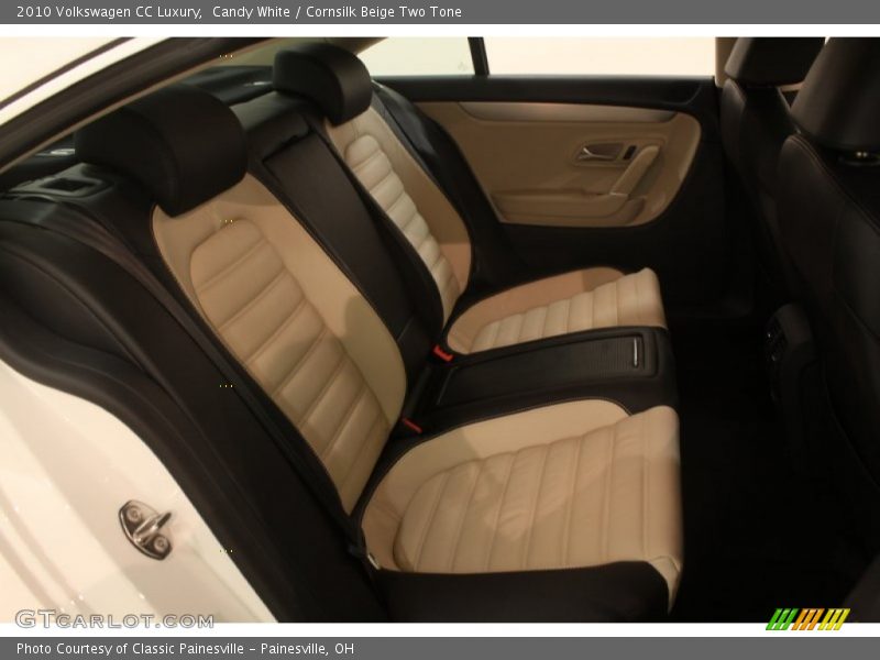 Candy White / Cornsilk Beige Two Tone 2010 Volkswagen CC Luxury