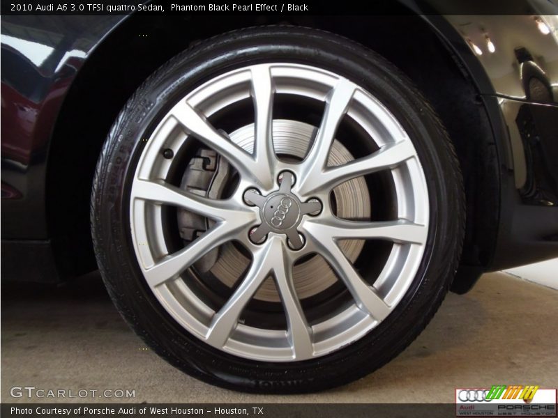 Phantom Black Pearl Effect / Black 2010 Audi A6 3.0 TFSI quattro Sedan