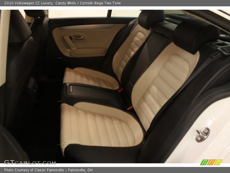 Candy White / Cornsilk Beige Two Tone 2010 Volkswagen CC Luxury