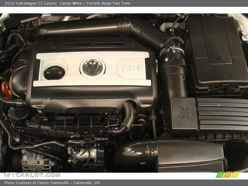 Candy White / Cornsilk Beige Two Tone 2010 Volkswagen CC Luxury