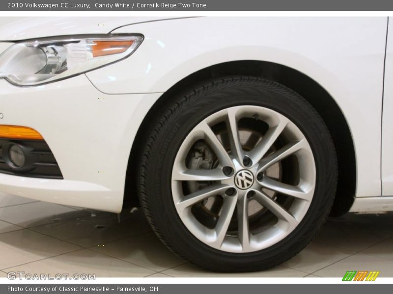 Candy White / Cornsilk Beige Two Tone 2010 Volkswagen CC Luxury