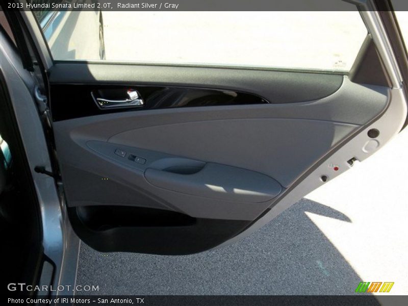 Radiant Silver / Gray 2013 Hyundai Sonata Limited 2.0T