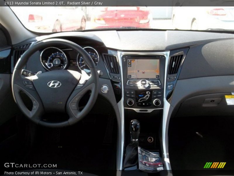 Radiant Silver / Gray 2013 Hyundai Sonata Limited 2.0T
