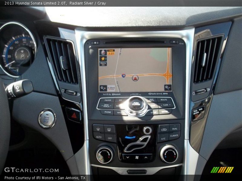 Radiant Silver / Gray 2013 Hyundai Sonata Limited 2.0T