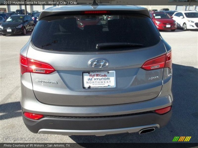 Mineral Gray / Gray 2013 Hyundai Santa Fe Sport