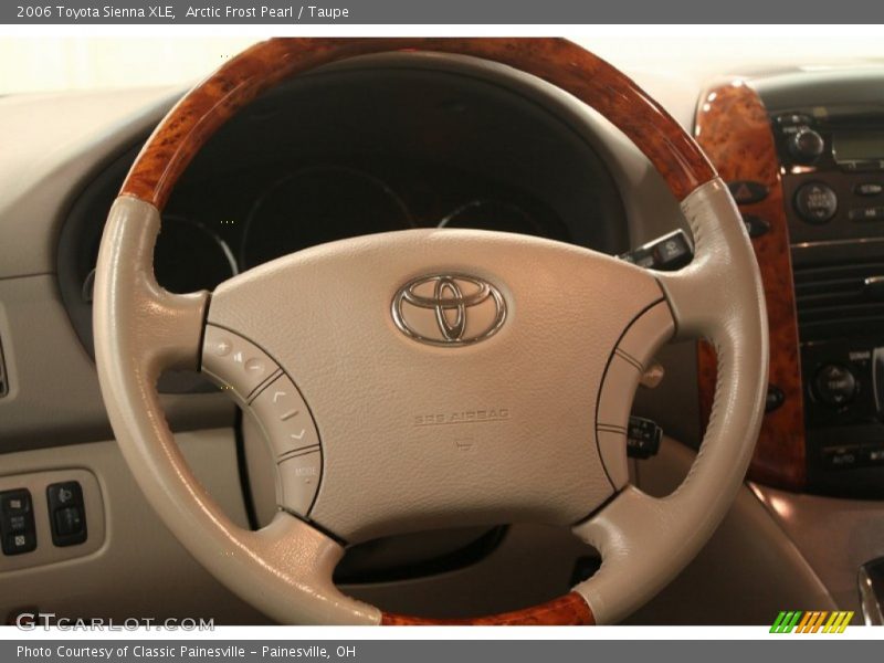 Arctic Frost Pearl / Taupe 2006 Toyota Sienna XLE