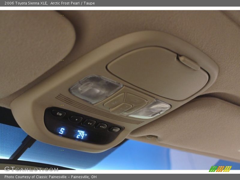 Arctic Frost Pearl / Taupe 2006 Toyota Sienna XLE