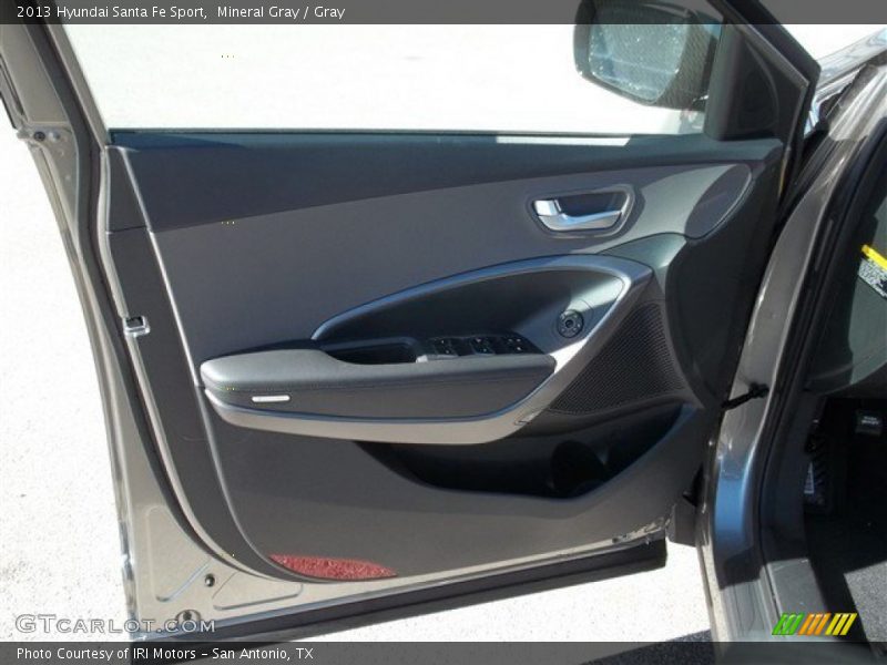 Mineral Gray / Gray 2013 Hyundai Santa Fe Sport