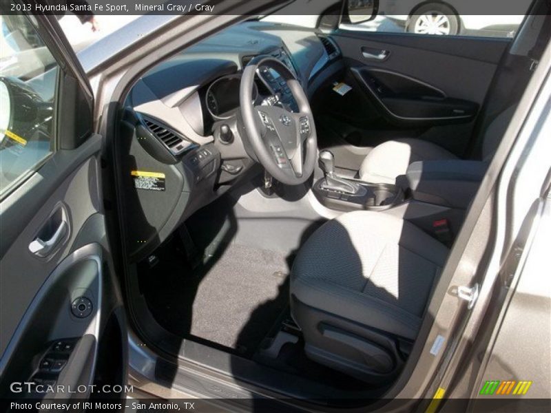Mineral Gray / Gray 2013 Hyundai Santa Fe Sport