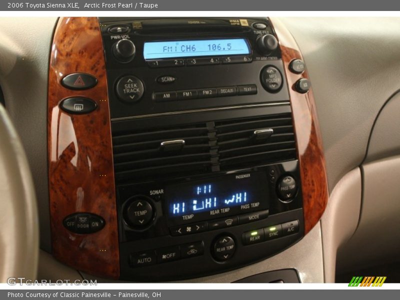 Arctic Frost Pearl / Taupe 2006 Toyota Sienna XLE