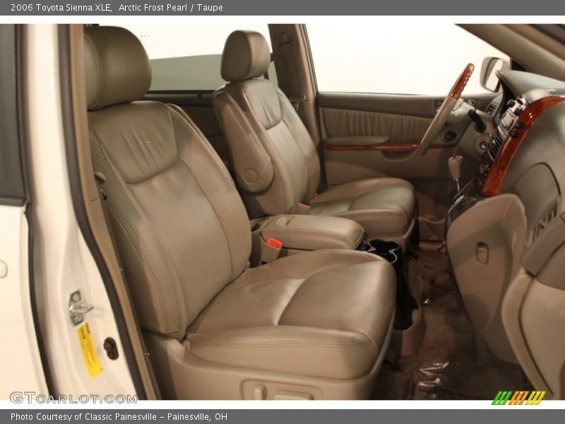 Arctic Frost Pearl / Taupe 2006 Toyota Sienna XLE
