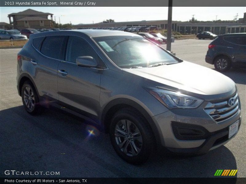 Mineral Gray / Gray 2013 Hyundai Santa Fe Sport