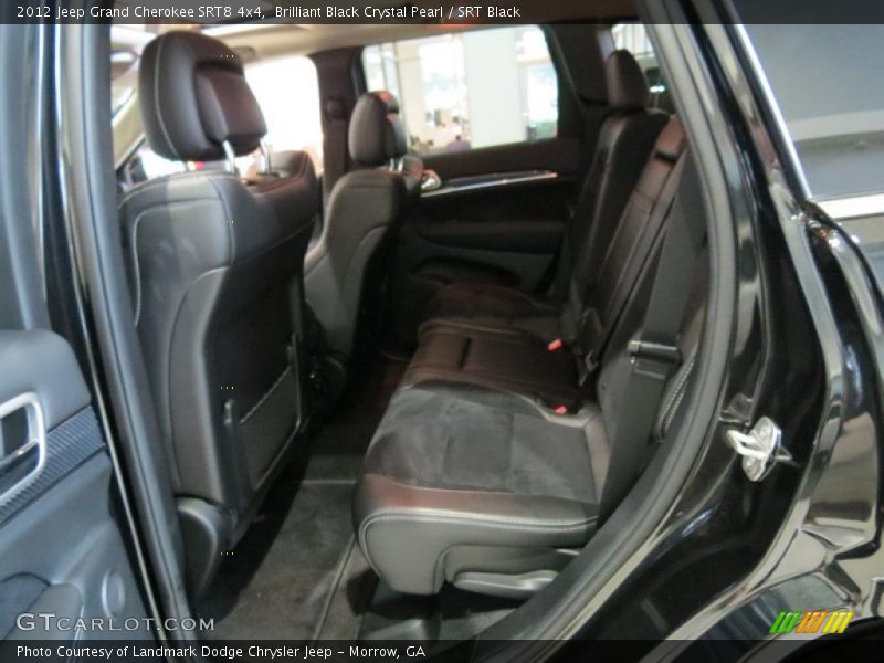 Rear Seat of 2012 Grand Cherokee SRT8 4x4