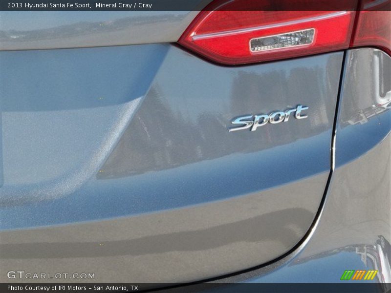 Mineral Gray / Gray 2013 Hyundai Santa Fe Sport