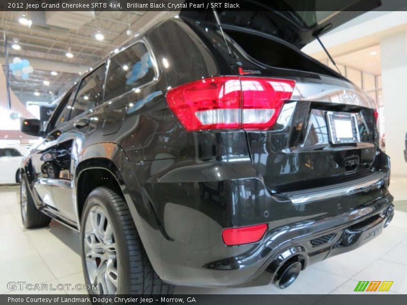 Brilliant Black Crystal Pearl / SRT Black 2012 Jeep Grand Cherokee SRT8 4x4