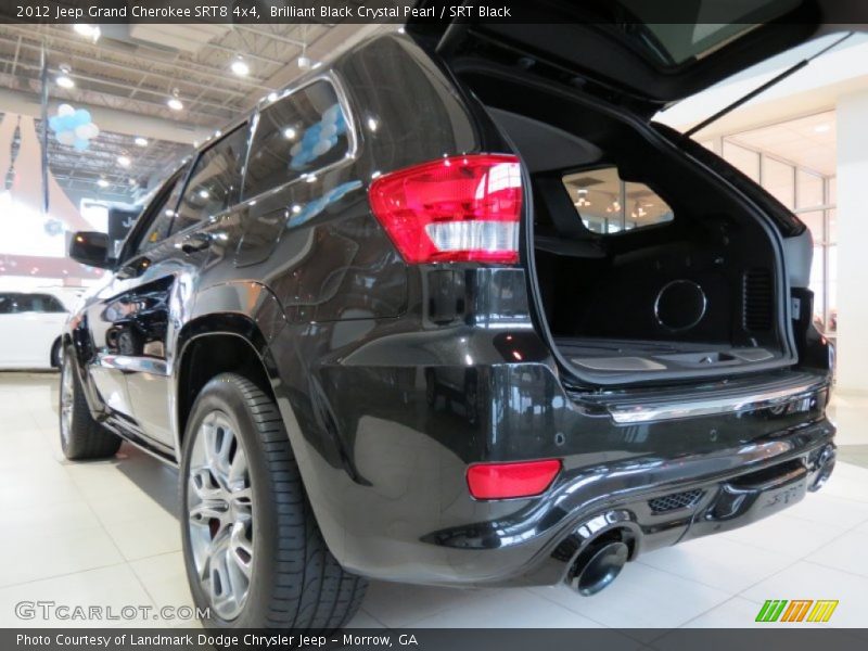 Brilliant Black Crystal Pearl / SRT Black 2012 Jeep Grand Cherokee SRT8 4x4