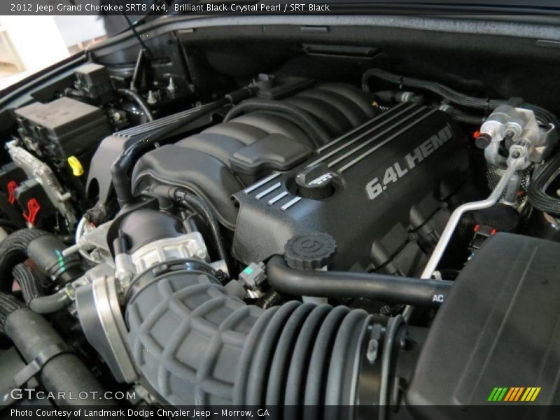  2012 Grand Cherokee SRT8 4x4 Engine - 6.4 Liter SRT HEMI OHV 16-Valve MDS V8