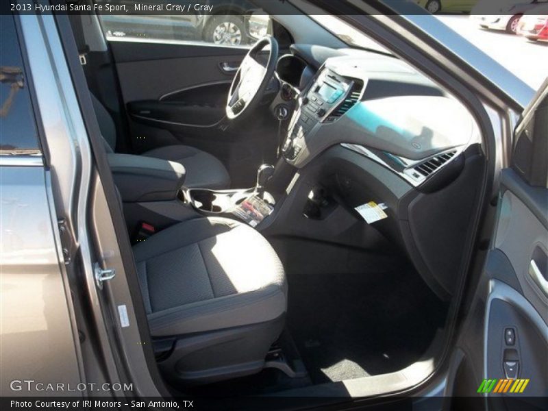 Mineral Gray / Gray 2013 Hyundai Santa Fe Sport