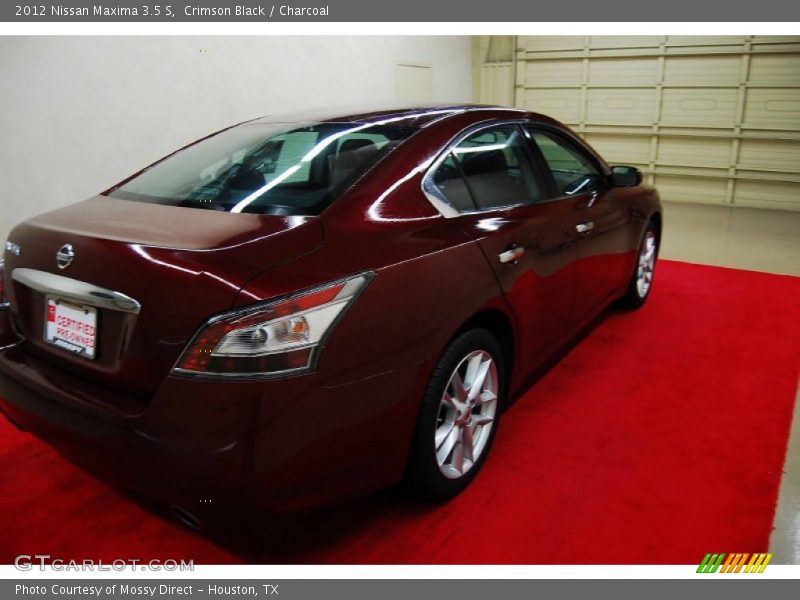 Crimson Black / Charcoal 2012 Nissan Maxima 3.5 S