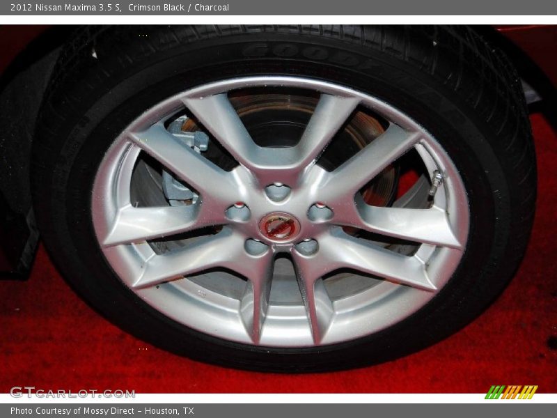 Crimson Black / Charcoal 2012 Nissan Maxima 3.5 S