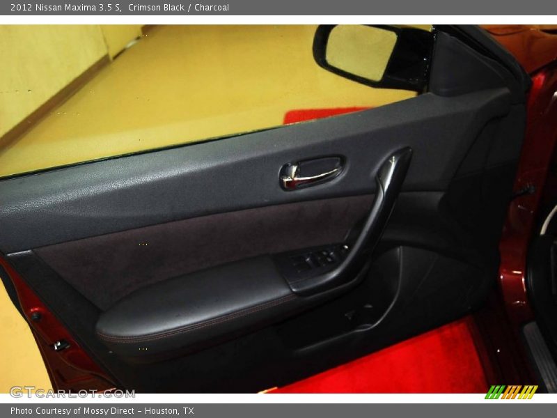 Crimson Black / Charcoal 2012 Nissan Maxima 3.5 S
