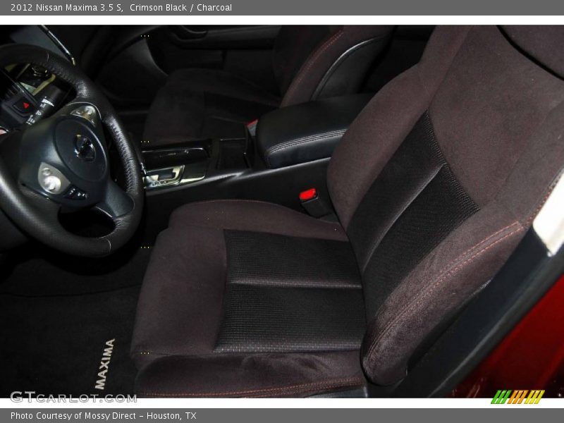 Crimson Black / Charcoal 2012 Nissan Maxima 3.5 S