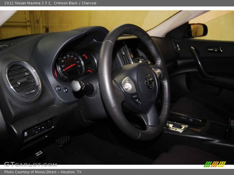 Crimson Black / Charcoal 2012 Nissan Maxima 3.5 S
