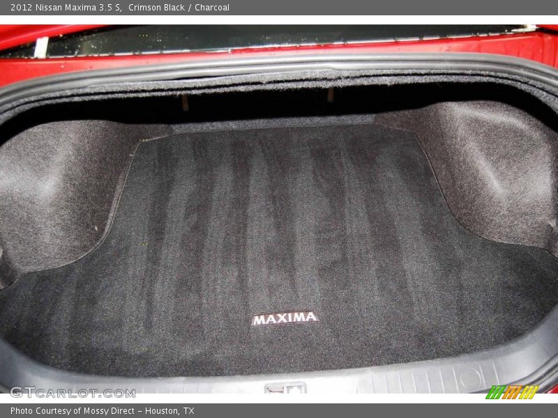 Crimson Black / Charcoal 2012 Nissan Maxima 3.5 S