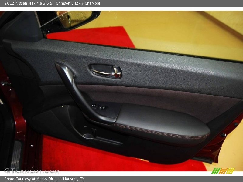Crimson Black / Charcoal 2012 Nissan Maxima 3.5 S