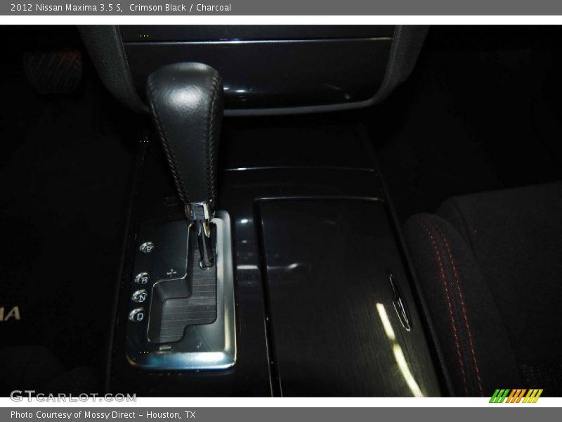 Crimson Black / Charcoal 2012 Nissan Maxima 3.5 S