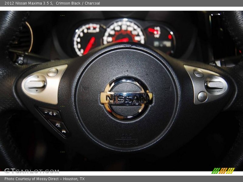 Crimson Black / Charcoal 2012 Nissan Maxima 3.5 S