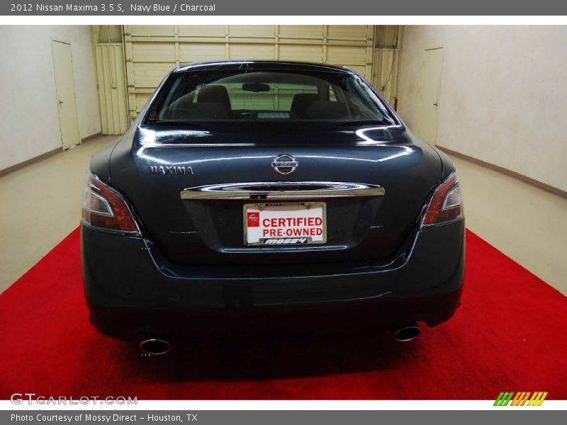 Navy Blue / Charcoal 2012 Nissan Maxima 3.5 S