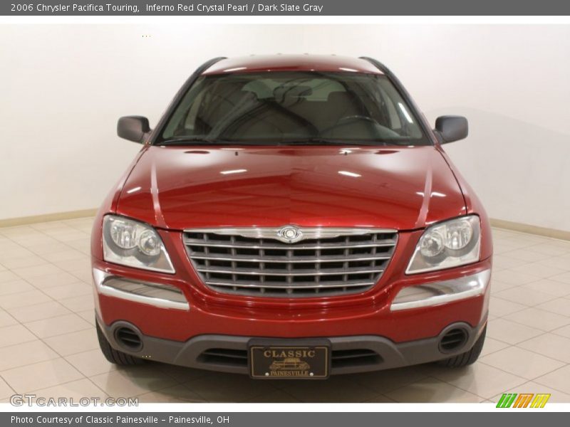 Inferno Red Crystal Pearl / Dark Slate Gray 2006 Chrysler Pacifica Touring