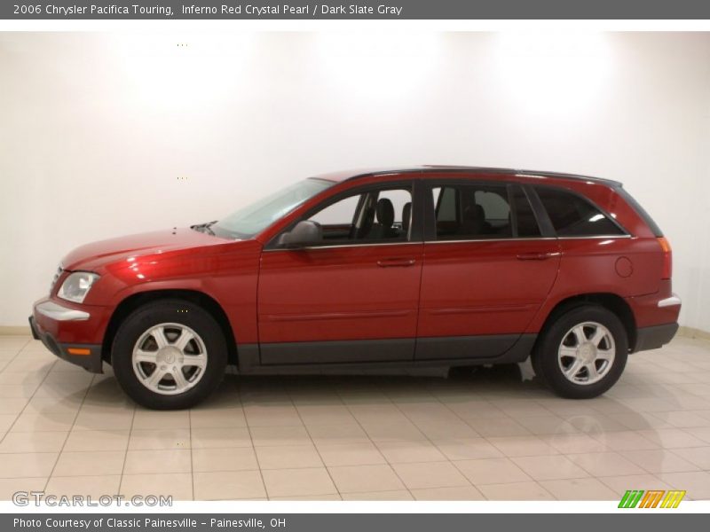 Inferno Red Crystal Pearl / Dark Slate Gray 2006 Chrysler Pacifica Touring