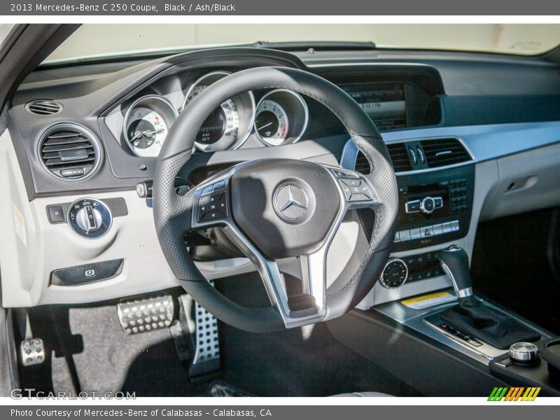 Black / Ash/Black 2013 Mercedes-Benz C 250 Coupe