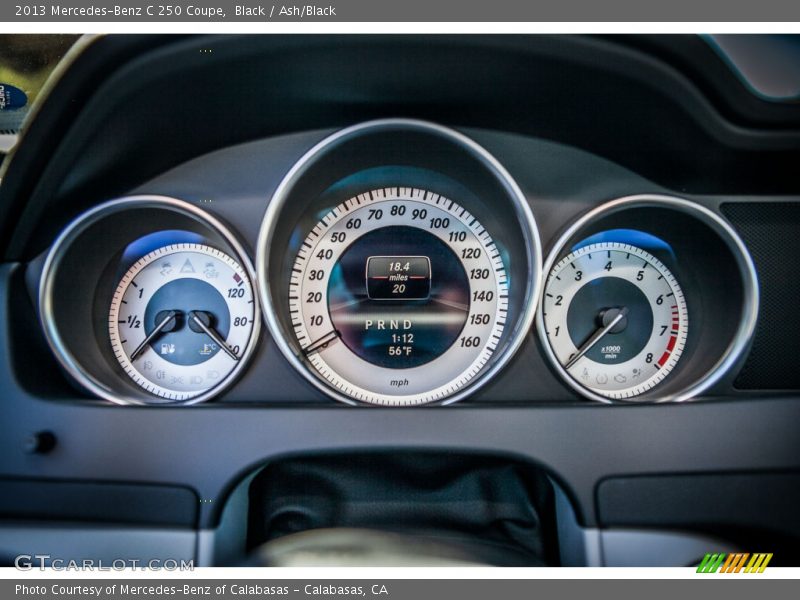 Black / Ash/Black 2013 Mercedes-Benz C 250 Coupe