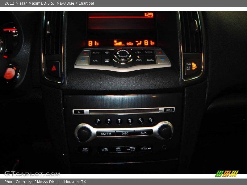 Navy Blue / Charcoal 2012 Nissan Maxima 3.5 S