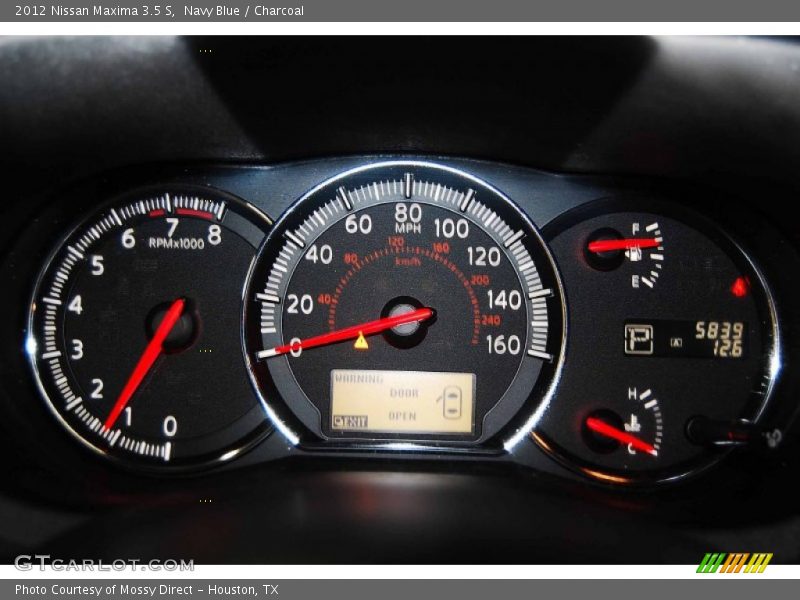 Navy Blue / Charcoal 2012 Nissan Maxima 3.5 S