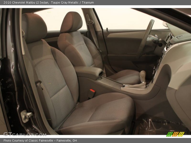 Taupe Gray Metallic / Titanium 2010 Chevrolet Malibu LS Sedan