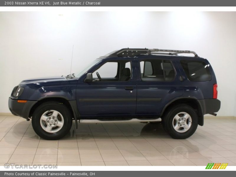 Just Blue Metallic / Charcoal 2003 Nissan Xterra XE V6