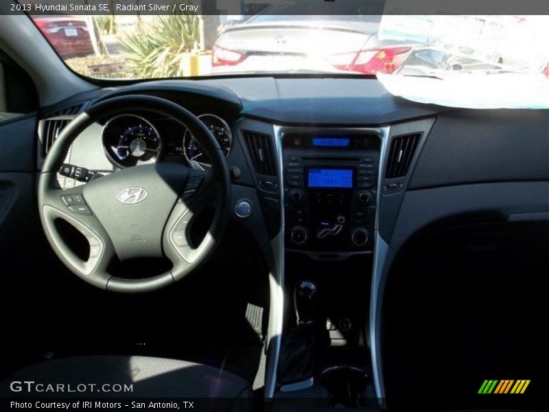Radiant Silver / Gray 2013 Hyundai Sonata SE