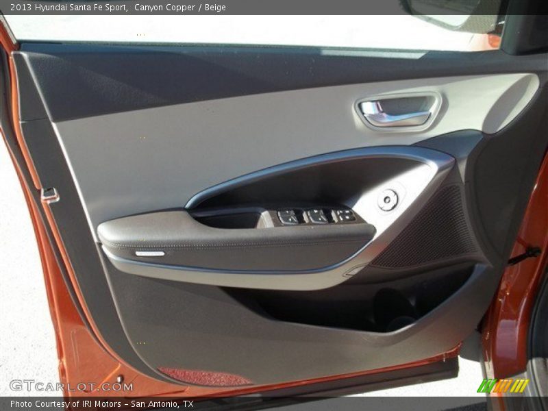 Canyon Copper / Beige 2013 Hyundai Santa Fe Sport