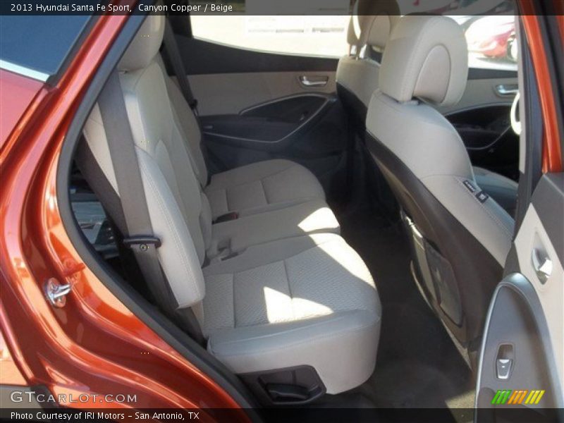 Canyon Copper / Beige 2013 Hyundai Santa Fe Sport