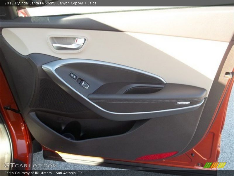 Canyon Copper / Beige 2013 Hyundai Santa Fe Sport